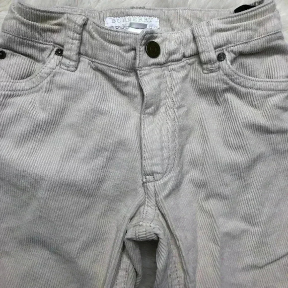 Burberry Corduroy Pants Cream  Size 3T - Picture 5 of 16